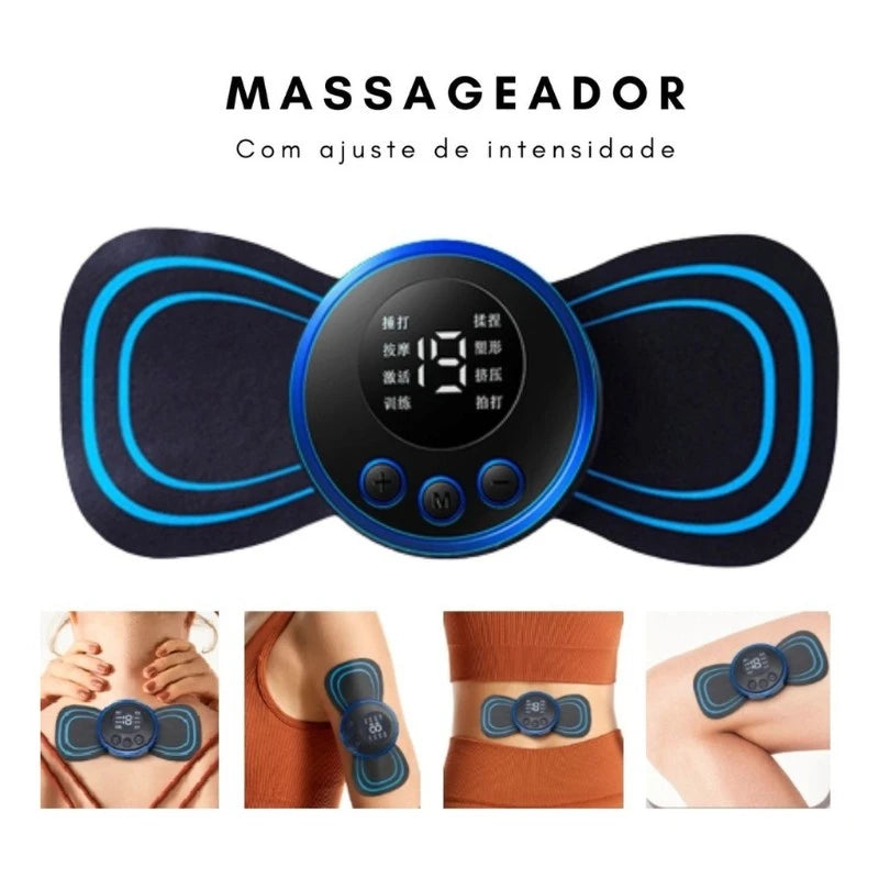 Massageador Elétrico - Alívio Da Dor Muscular