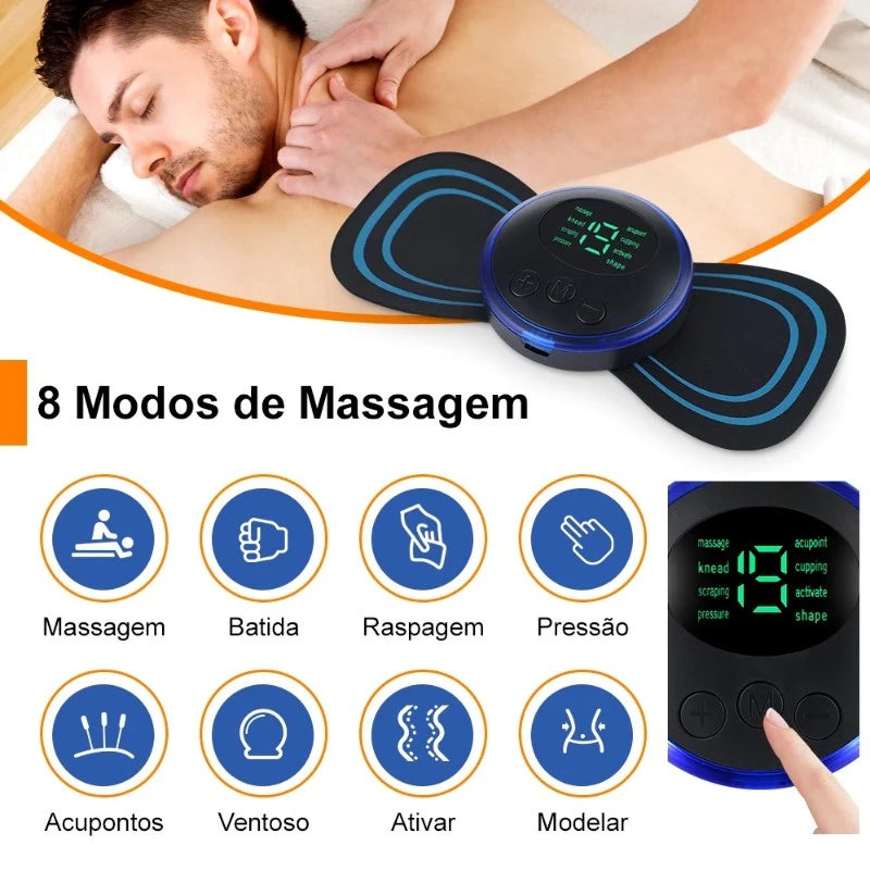 Massageador Elétrico - Alívio Da Dor Muscular