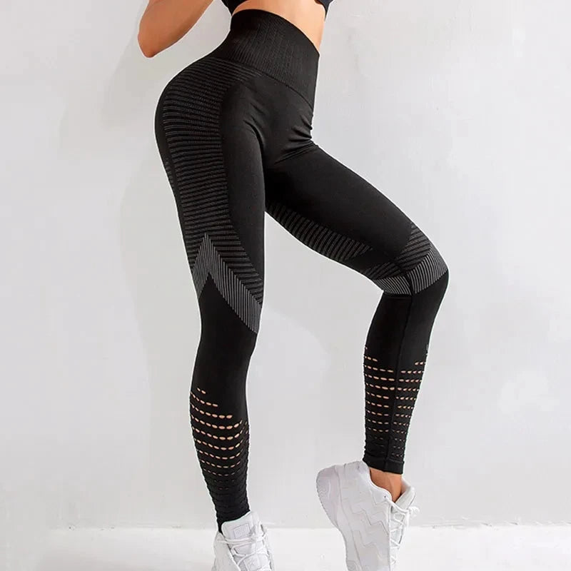 Legging Cintura Alta Fitness Tecido Respirável