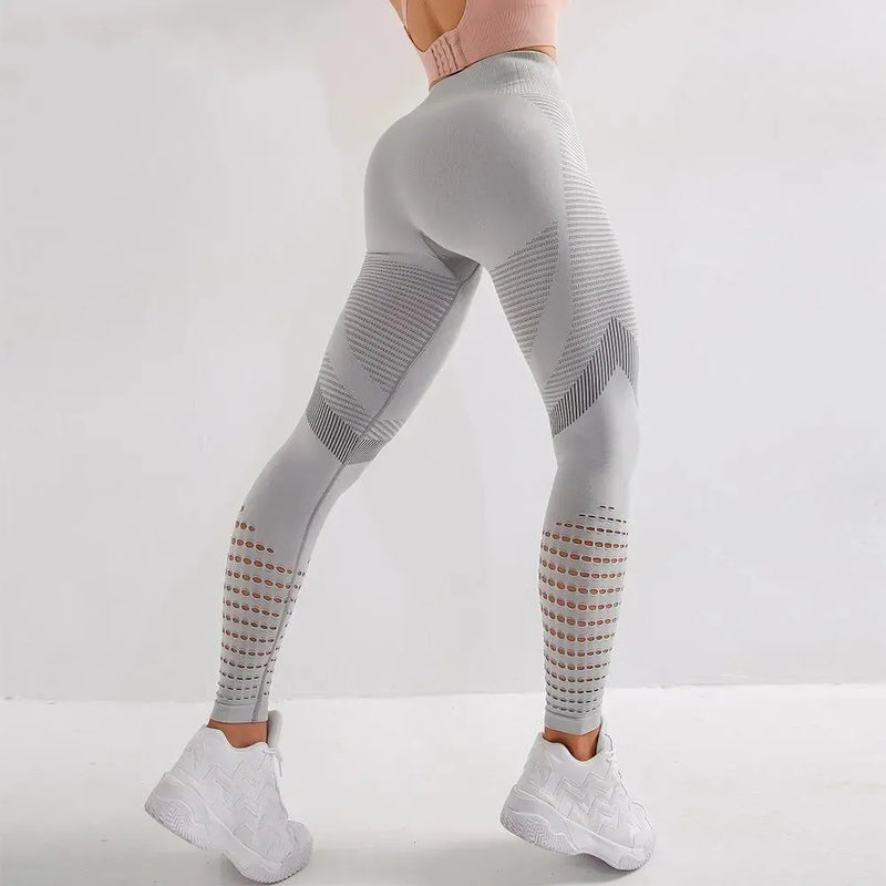 Legging Cintura Alta Fitness Tecido Respirável